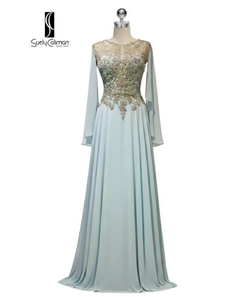 VESTIDO COM RENDA BICOLOR